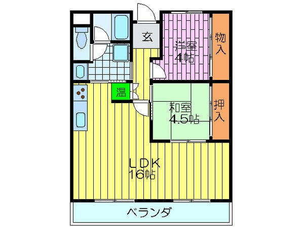 カノアの物件間取画像